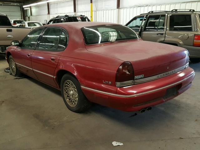 2C3HC56F2VH714352 - 1997 CHRYSLER LHS MAROON photo 3