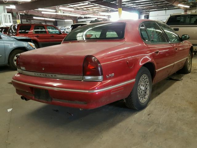 2C3HC56F2VH714352 - 1997 CHRYSLER LHS MAROON photo 4