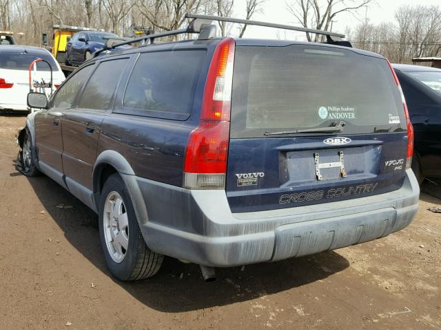 YV1SZ58D421071101 - 2002 VOLVO V70 XC BLUE photo 3