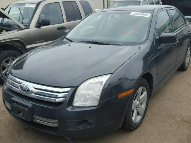 3FAHP07137R271146 - 2007 FORD FUSION SE BLACK photo 2