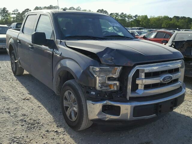 1FTEW1C82GKD79707 - 2016 FORD F150 SUPER SILVER photo 1