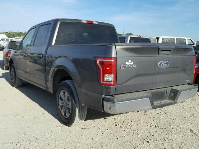 1FTEW1C82GKD79707 - 2016 FORD F150 SUPER SILVER photo 3