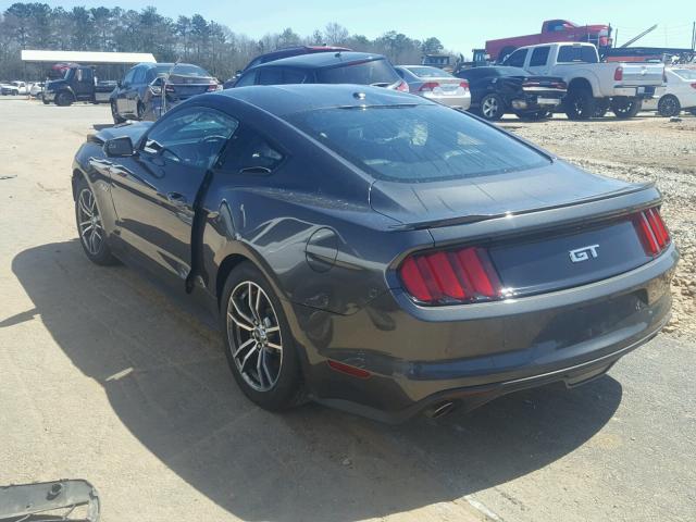 1FA6P8CF6H5335417 - 2017 FORD MUSTANG GT GRAY photo 3