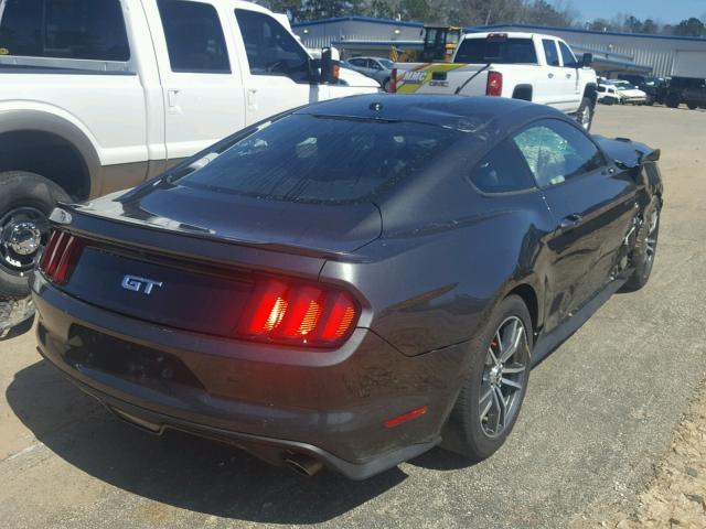 1FA6P8CF6H5335417 - 2017 FORD MUSTANG GT GRAY photo 4