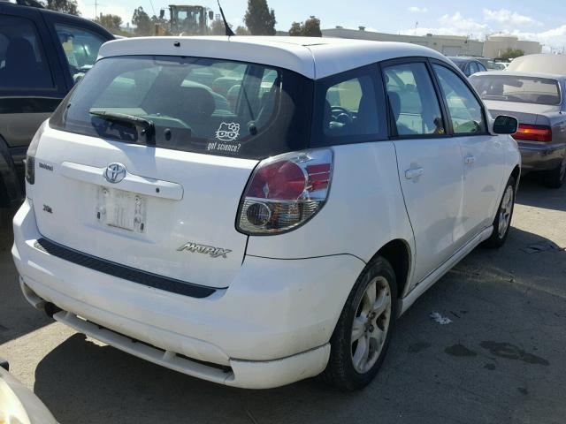 2T1KR30E67C644629 - 2007 TOYOTA COROLLA MA WHITE photo 4