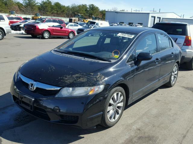 2HGFA16959H509868 - 2009 HONDA CIVIC EXL 黑色 照片 2