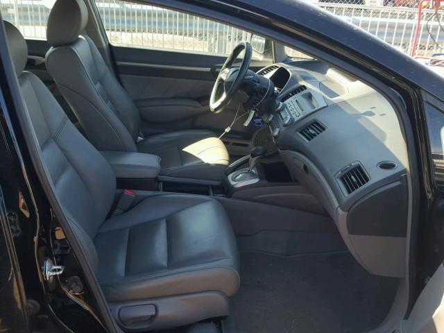 2HGFA16959H509868 - 2009 HONDA CIVIC EXL 黑色 照片 5