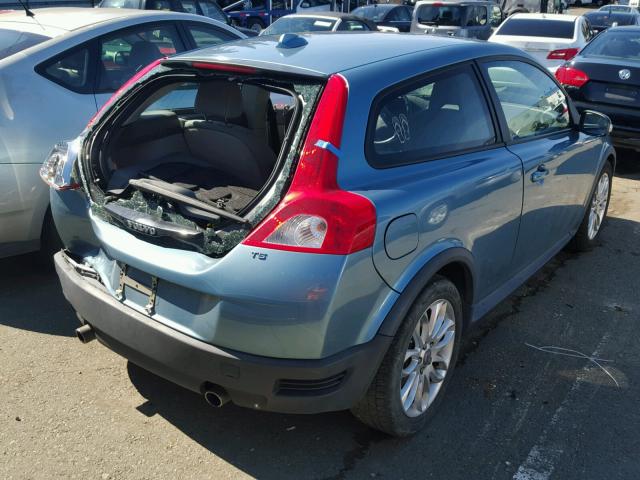 YV1MK672382077669 - 2008 VOLVO C30 T5 TEAL photo 4