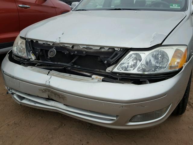 4T1BF28B12U207500 - 2002 TOYOTA AVALON XL TAN photo 9