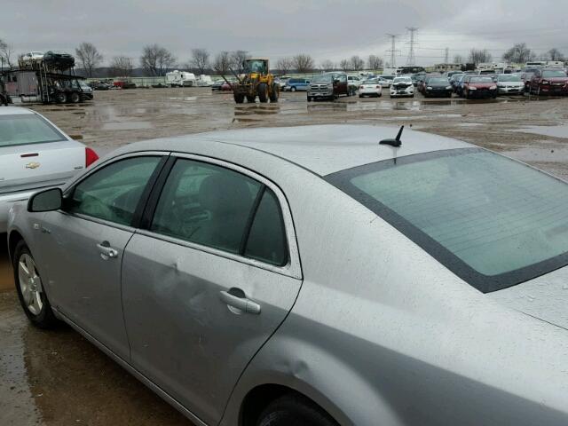 1G1ZF57558F155925 - 2008 CHEVROLET MALIBU HYB 银色 照片 9