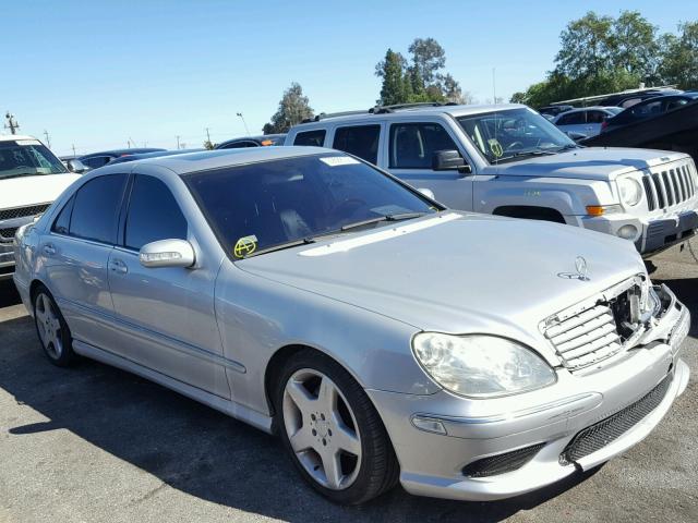 WDBNG75JX4A396268 - 2004 MERCEDES-BENZ S 500 SILVER photo 1