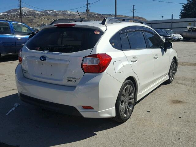 JF1GPAL63E8267776 - 2014 SUBARU IMPREZA SP WHITE photo 4