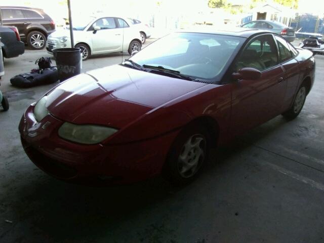 1G8ZR12701Z357666 - 2001 SATURN SC2 RED photo 2