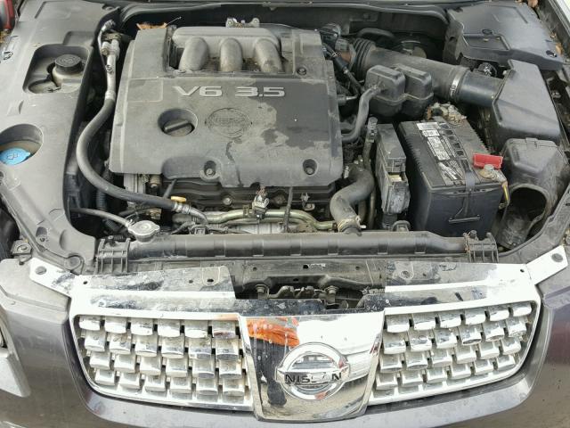 1N4BA41E35C843404 - 2005 NISSAN MAXIMA SE GRAY photo 7