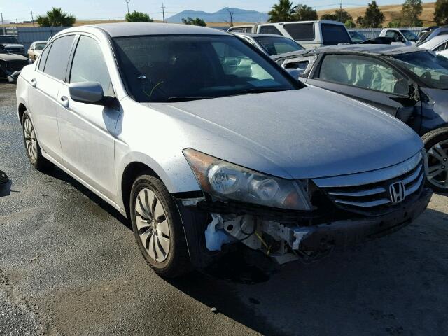 1HGCP2F3XBA112146 - 2011 HONDA ACCORD GRAY photo 1