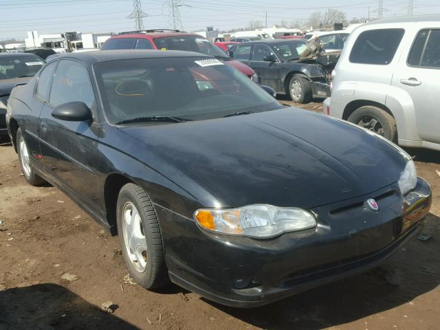 2G1WX12K9Y9310894 - 2000 CHEVROLET MONTE CARL BLACK photo 1