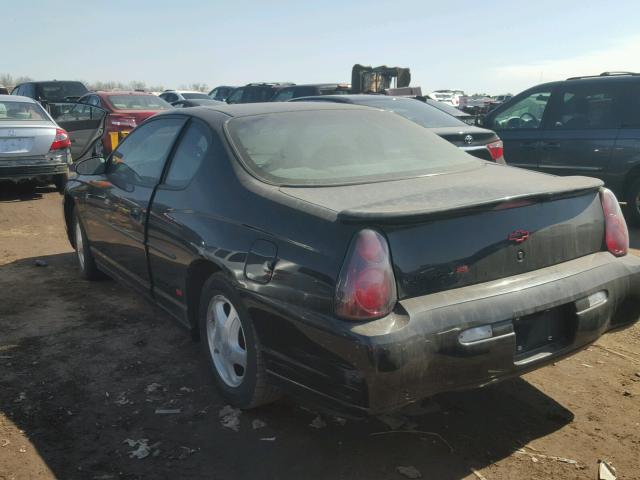 2G1WX12K9Y9310894 - 2000 CHEVROLET MONTE CARL BLACK photo 3