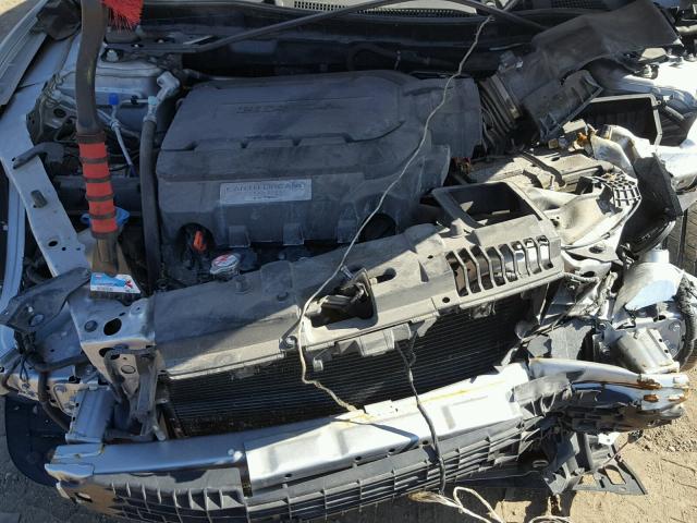 1HGCR3F82FA005710 - 2015 HONDA ACCORD EXL SILVER photo 7