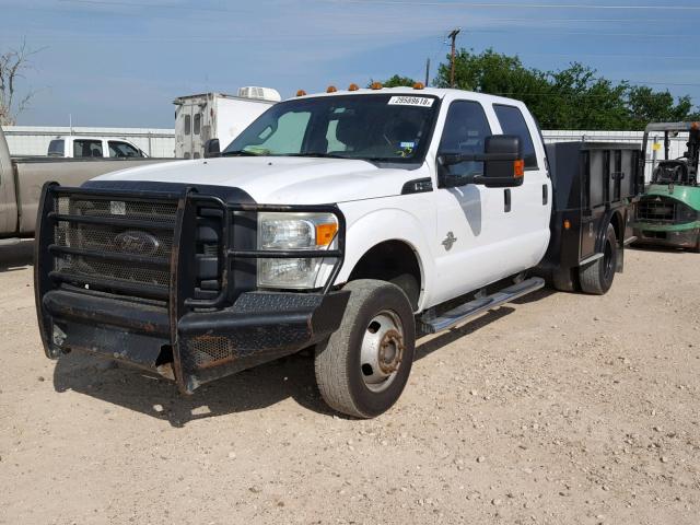 1FD8W3HT9CEA81567 - 2012 FORD F350 SUPER WHITE photo 2