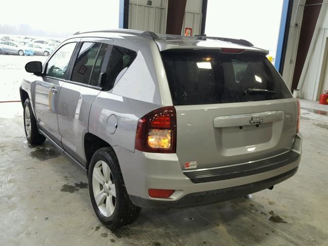 1C4NJCBA2GD714998 - 2016 JEEP COMPASS SP GRAY photo 3