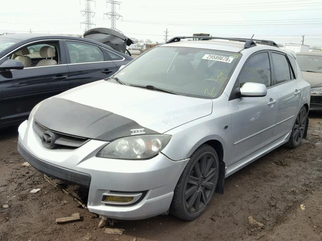 JM1BK34L171728374 - 2007 MAZDA SPEED 3 银色 照片 2