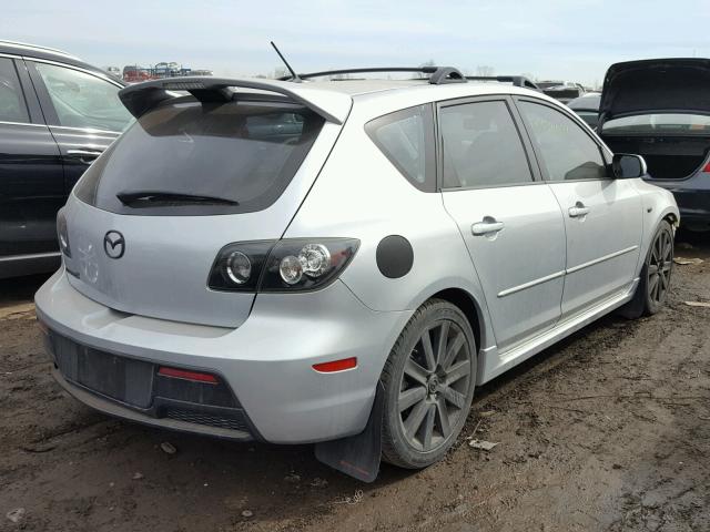 JM1BK34L171728374 - 2007 MAZDA SPEED 3 银色 照片 4