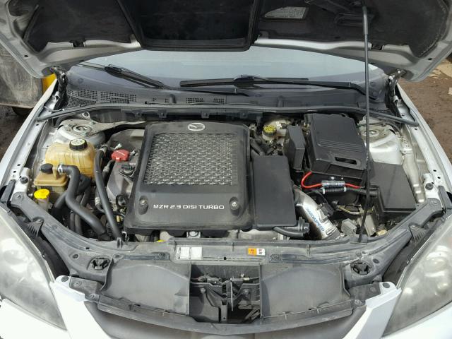 JM1BK34L171728374 - 2007 MAZDA SPEED 3 银色 照片 7