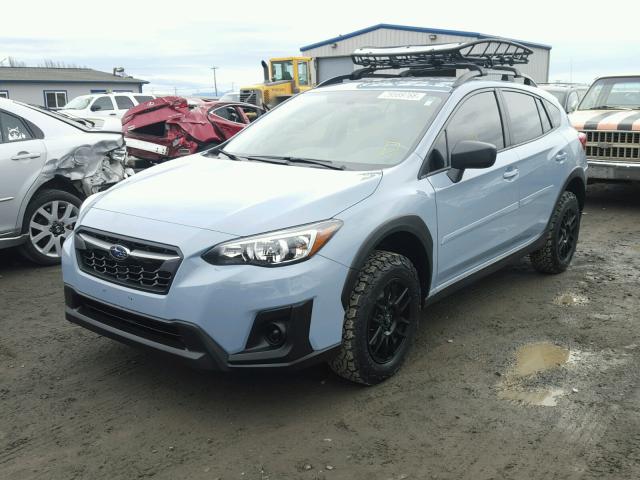 JF2GTAACXJH266862 - 2018 SUBARU CROSSTREK BLUE photo 2