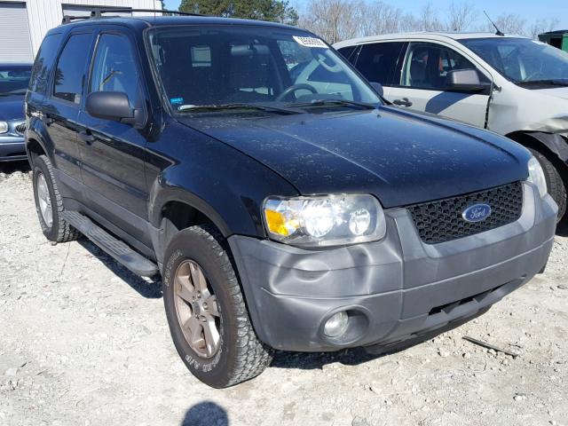 1FMYU03Z96KC03754 - 2006 FORD ESCAPE XLT BLACK photo 1