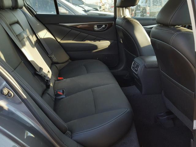 JN1BV7AP9FM337592 - 2015 INFINITI Q50 BASE Grafito foto 6