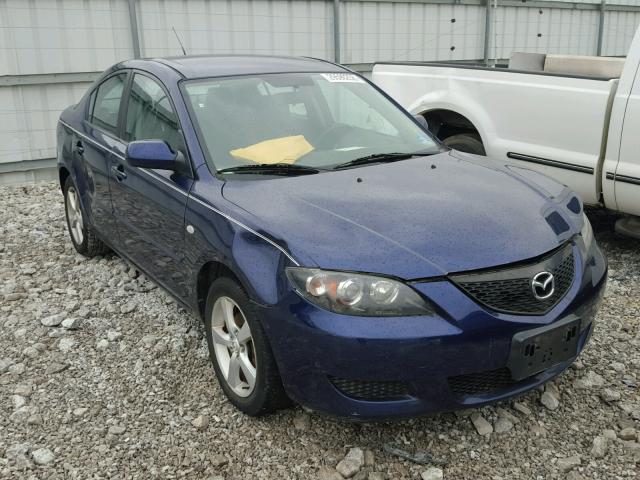 JM1BK32F361434860 - 2006 MAZDA 3 I BLUE photo 1