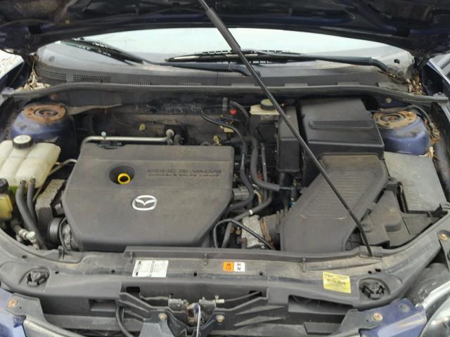 JM1BK32F361434860 - 2006 MAZDA 3 I BLUE photo 7