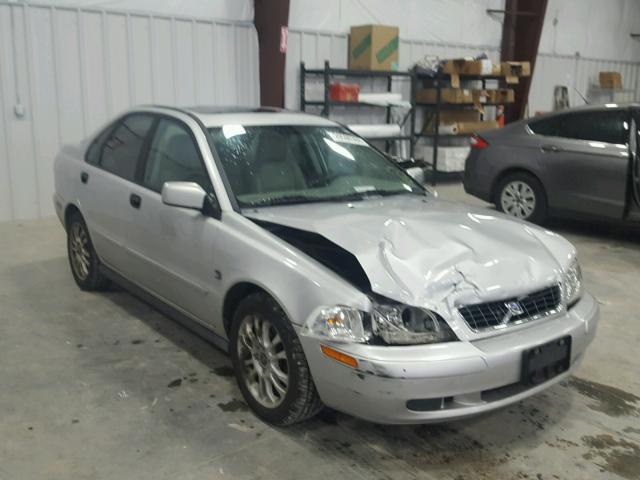 YV1VS27594F041351 - 2004 VOLVO S40 1.9T SILVER photo 1