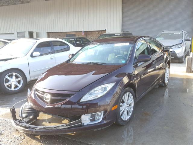 1YVHZ8CH1A5M24147 - 2010 MAZDA 6 I برغندي صورة 2