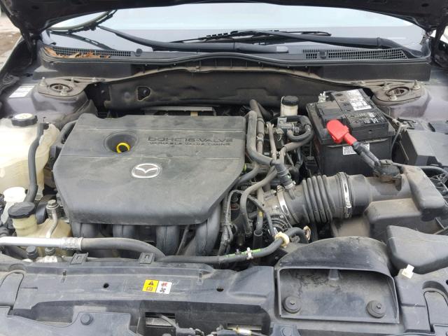 1YVHZ8CH1A5M24147 - 2010 MAZDA 6 I برغندي صورة 7
