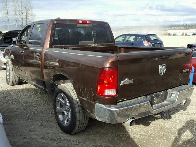 1C6RR7LT2ES412418 - 2014 RAM 1500 SLT BROWN photo 3