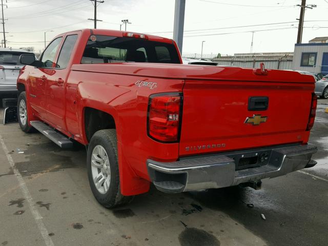 1GCVKREC8HZ134480 - 2017 CHEVROLET SILVERADO RED photo 3