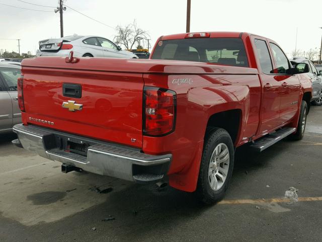 1GCVKREC8HZ134480 - 2017 CHEVROLET SILVERADO RED photo 4