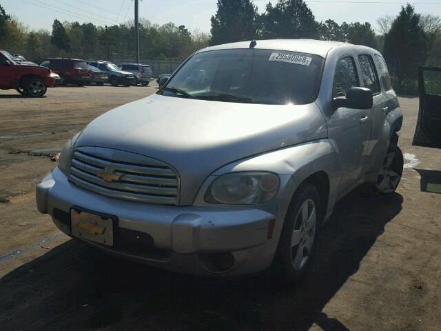 3GNDA13D48S585390 - 2008 CHEVROLET HHR LS SILVER photo 2