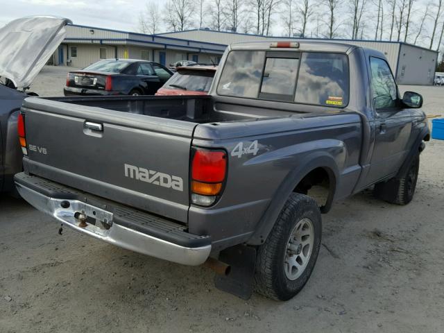 4F4YR13V4YTM15474 - 2000 MAZDA B3000 GRAY photo 4