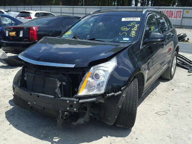 3GYFNAE38CS629811 - 2012 CADILLAC SRX LUXURY BLACK photo 2