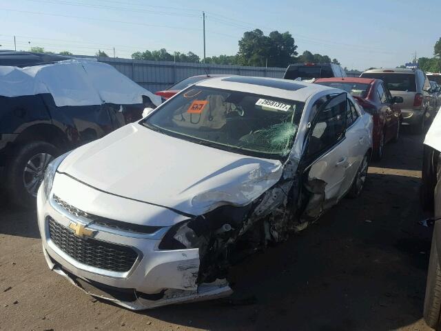 1G11D5SL2FF306144 - 2015 CHEVROLET MALIBU 2LT WHITE photo 2