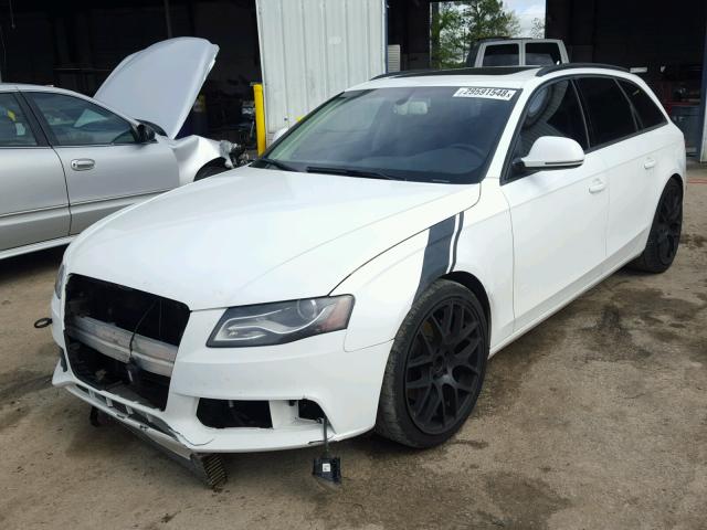 WAUXF78K39A136803 - 2009 AUDI A4 PRESTIG WHITE photo 2