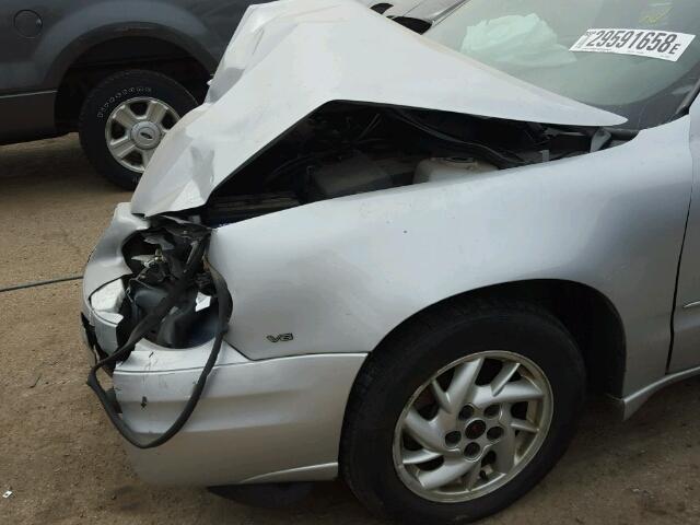 1G2NF52E14C253881 - 2004 PONTIAC GRAND AM S ვერცხლისფერი ფოტო 10