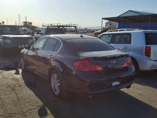 JN1CV6AP8FM503258 - 2015 INFINITI Q40 BLACK photo 3