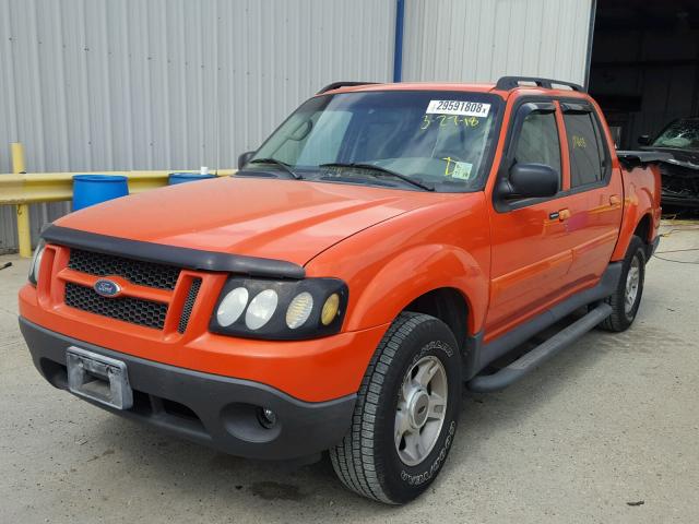 1FMZU67K64UB23771 - 2004 FORD EXPLORER S ORANGE photo 2