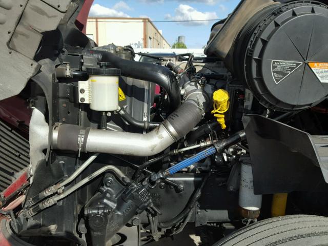 3HSDJSJR7CN582902 - 2012 INTERNATIONAL PROSTAR أحمر صورة 7