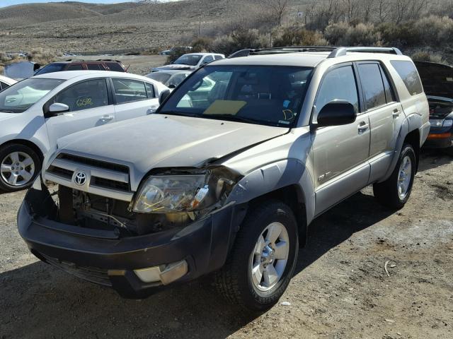 JTEBU14R838003497 - 2003 TOYOTA 4RUNNER SR GOLD photo 2