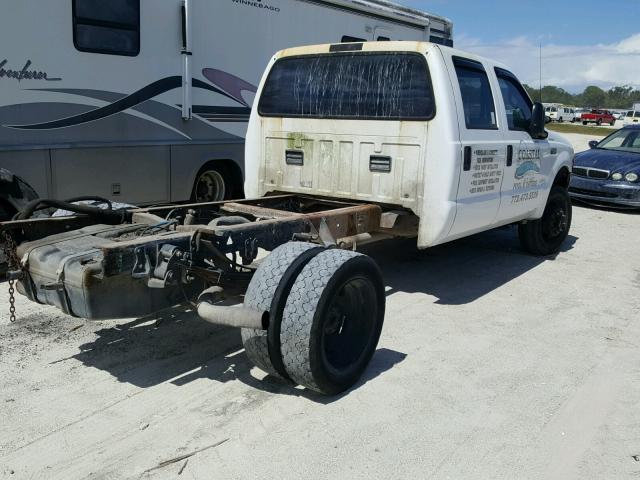 1FDXW46FXXEA35265 - 1999 FORD F450 SUPER WHITE photo 4