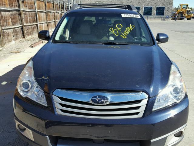 4S4BRBKC2C3244975 - 2012 SUBARU OUTBACK 2. BLUE photo 9